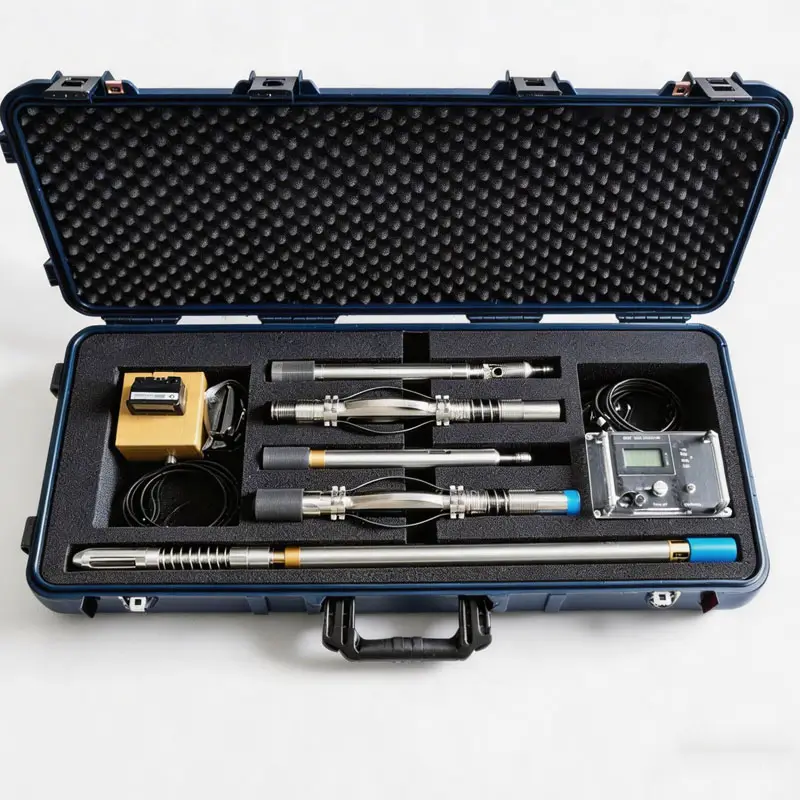 High-accuracy north seeking gyro survey tool for directional drilling from China. Continuous mode, fast survey speed, reliable in high-temperature and magnetic interference environments.