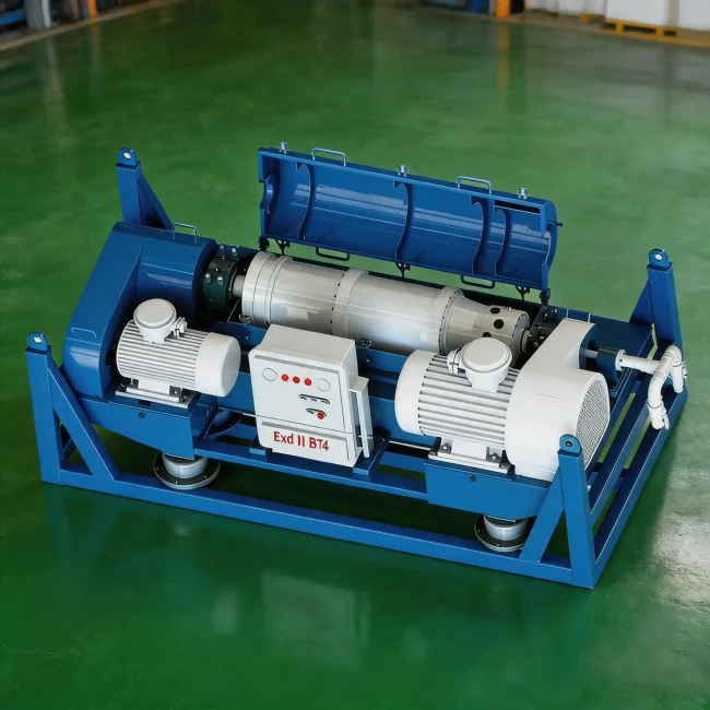 API oilfield decanter centrifuge for drilling fluid separation
